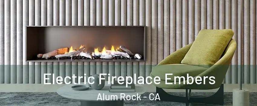  Electric Fireplace Embers Alum Rock - CA