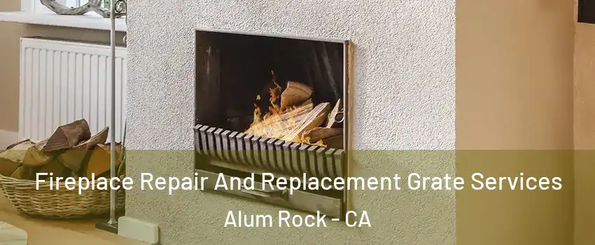  Fireplace Repair And Replacement Grate Services Alum Rock - CA